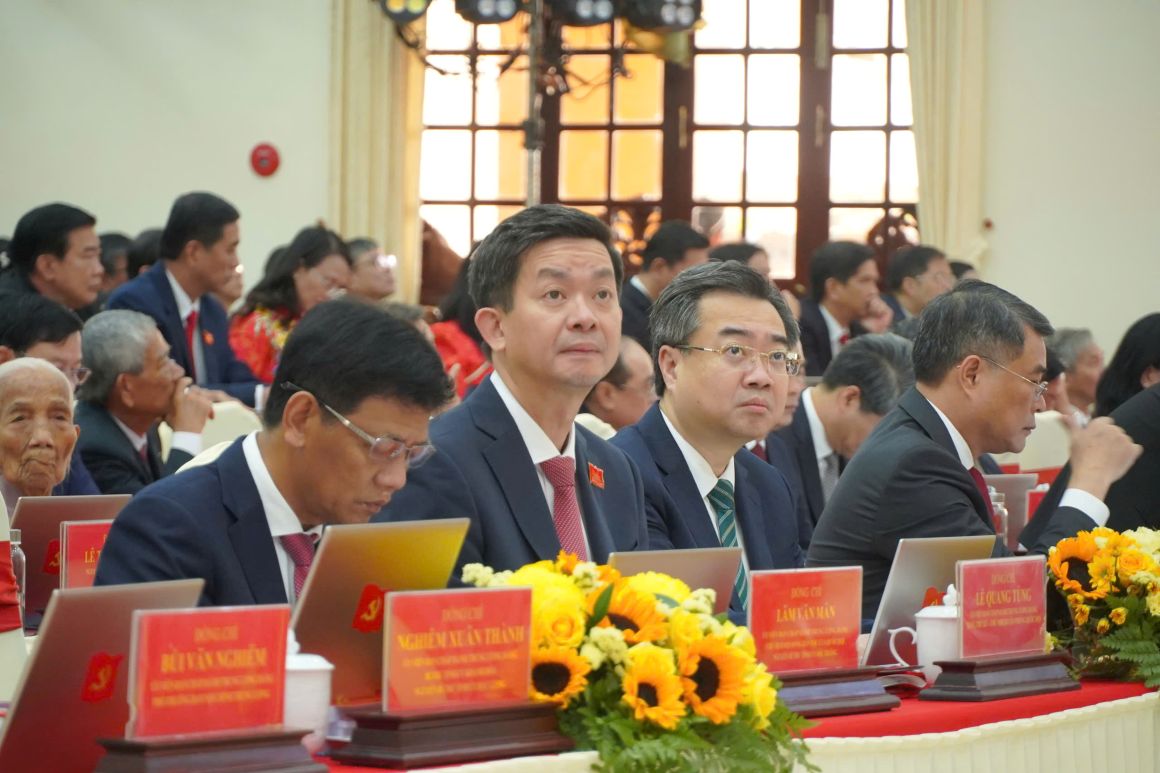 Cac dai bieu tham du Dai hoi. Anh: Ta Quang