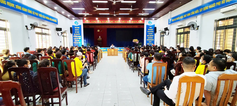 The mediation did not turn out to be a collective labor dispute at Minh Hoang 2 Garment Company Limited, Da Nang City. Photo: Da Nang Industrial Parks Trade Union