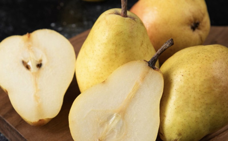 Benefits of pears for digestion and cardiovascular health. Photo: Thuy Duong