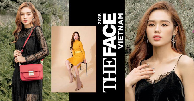 Tram Anh thoi diem thi The Face Vietnam 2018. Anh: Ban to chuc