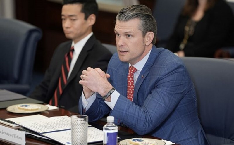 US Secretary of Defense Pete Hegseth. Photo: AFP