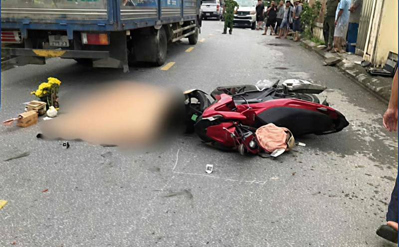 Before the accident. Photo: Hai Phong Traffic Safety Committee