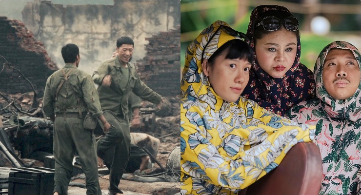 Red Rain and The Four Guardians are the 2 films with the best revenue in 2025 (up to now). Photo: Film crew