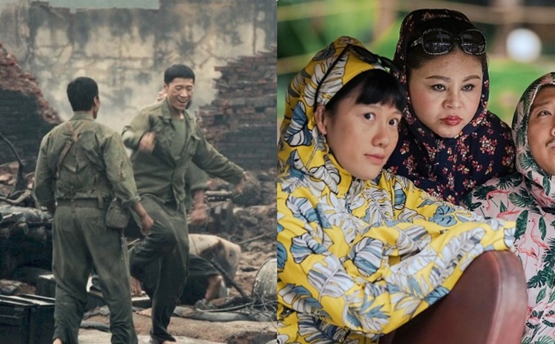 Red Rain and The Four Guardians are the 2 films with the best revenue in 2025 (up to now). Photo: Film crew