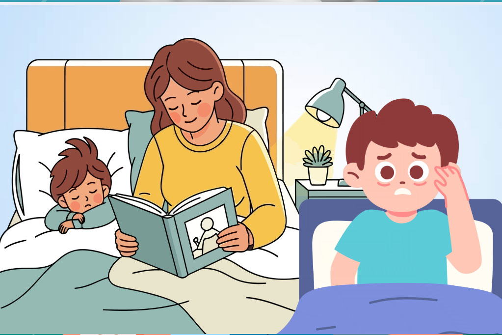 Impact psychologique de laisser les enfants dormir avec leurs parents. Graphique : Thien Nhan