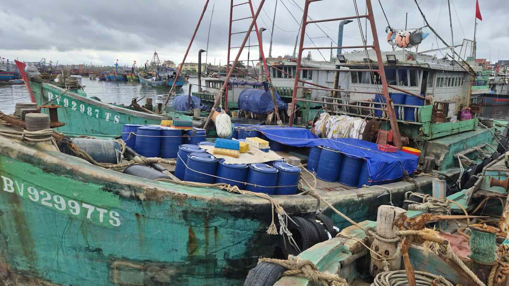 The fishing boats of the captains were fined. Photo: Border Guard