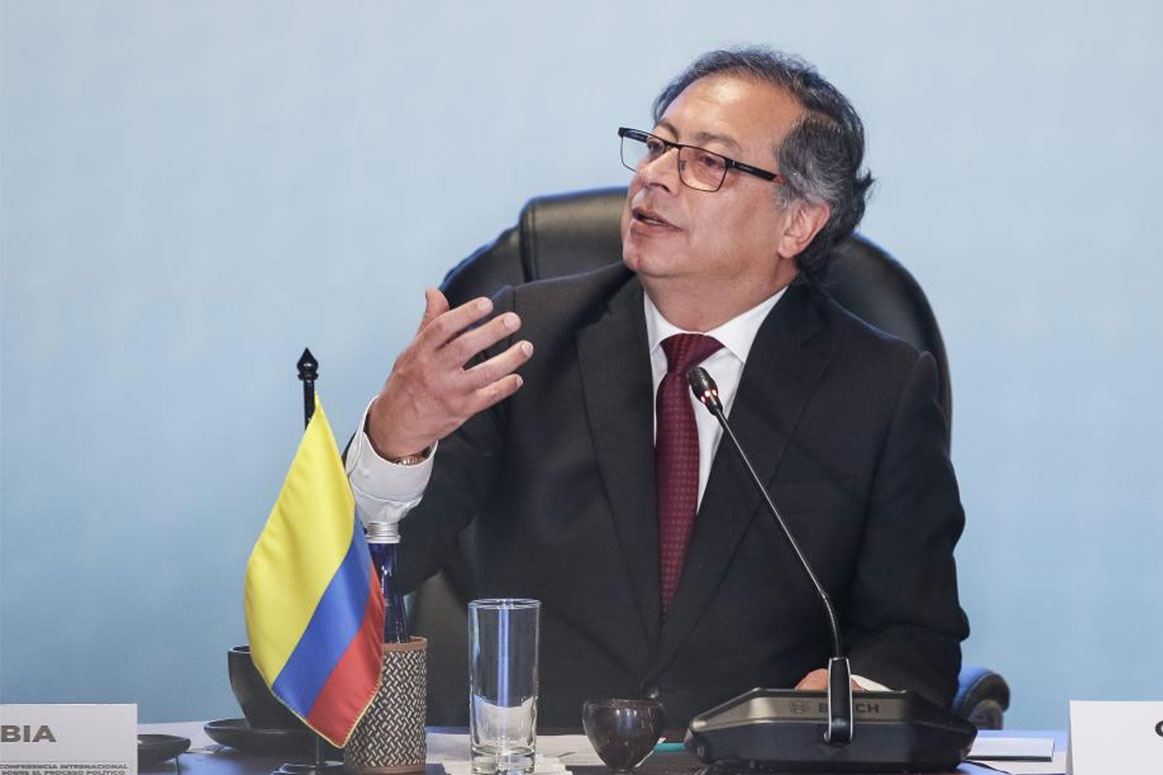 Colombian President Gustavo Petro. Photo: Xinhua