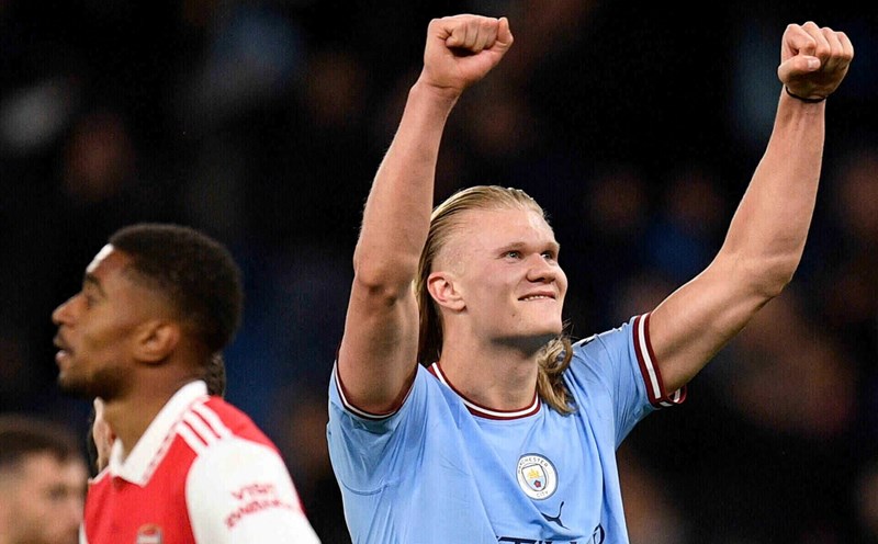 Erling Haaland vào Top 10 cầu thủ ghi bàn nhiều nhất cho Man City