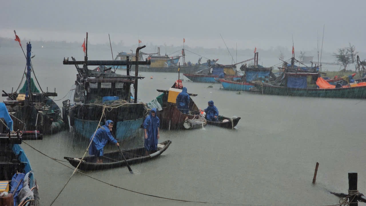 Ngay 27.9, dia ban TP Hue co luong mua lon do anh huong bao so 10 Bualoi.