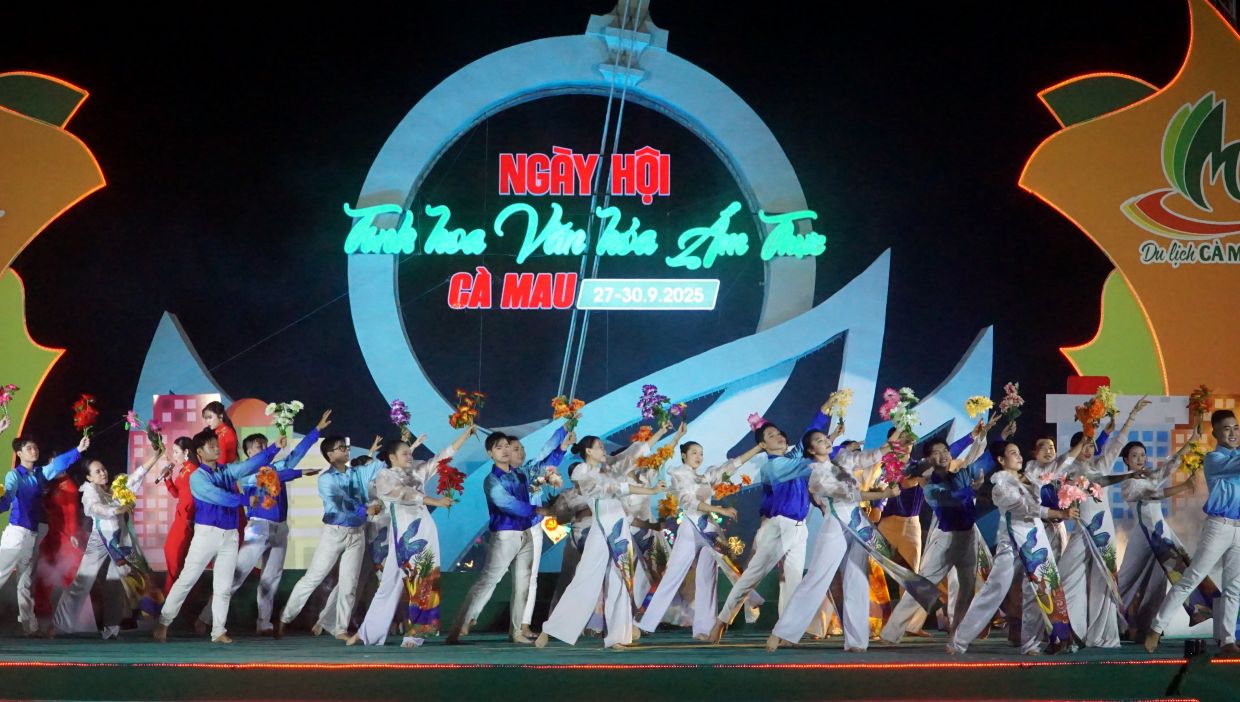 Ngay hoi tinh hoa van hoa am thuc Ca Mau la co hoi de Ca Mau phat trien du lich. Anh: Nhat Ho