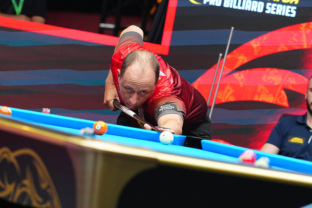 Shane Van Boening gap nhieu kho khan trong tran ban ket. Anh: Anh Tu
