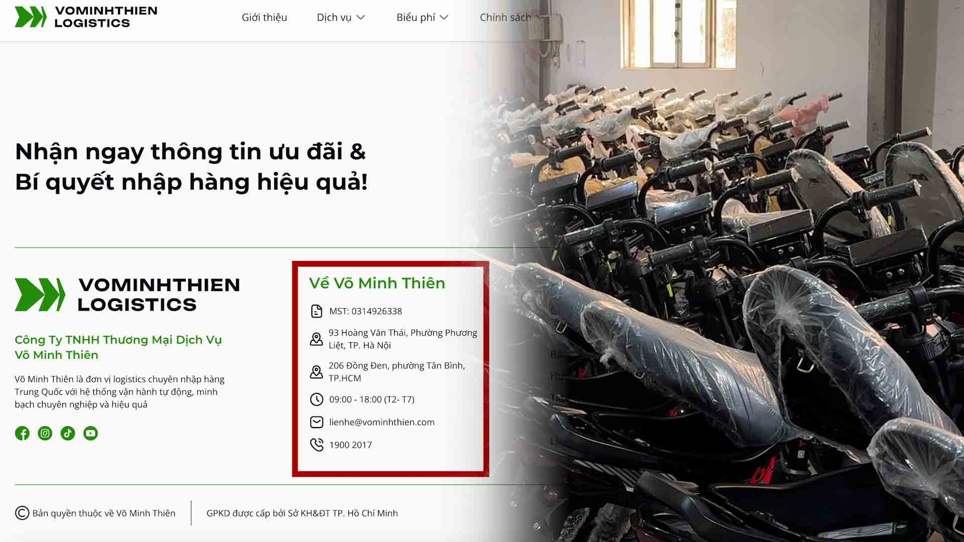 A series of chains in the unregulated electric vehicle circulation chain from the capital to provinces and cities. Photo: PV Group