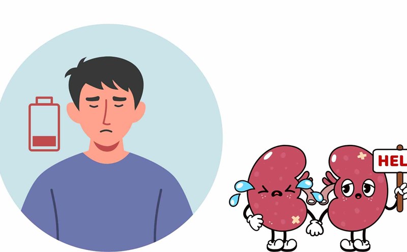 People over 50 years old with weak kidneys will have some symptoms. Graphics: Ha May