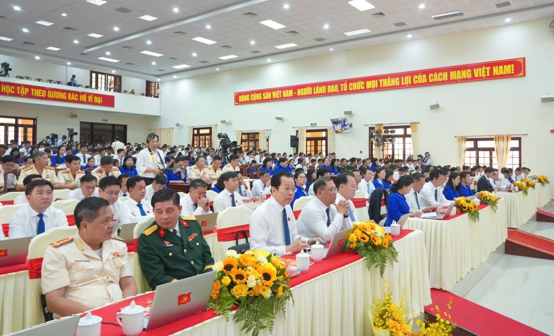 Cac dai bieu tham du Dai hoi. Anh: Ta Quang