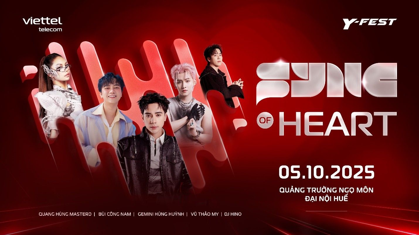 Y-Fest se co man khoi dong an tuong tai co do Hue tu ngay 3–5.10.2025