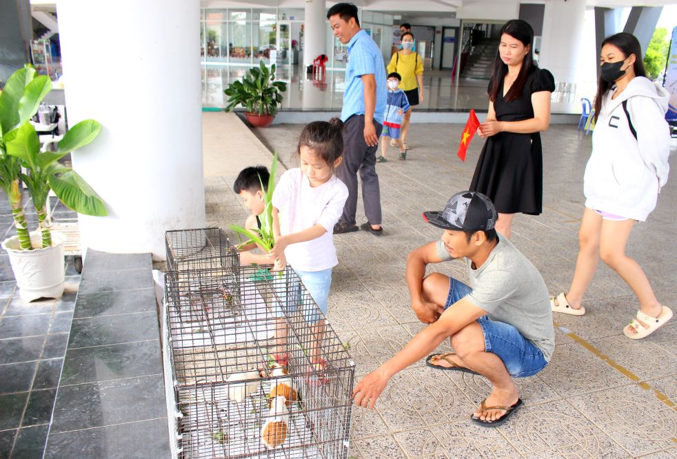 Va ca cac hoat dong danh cho tre nho, chua the tham gia cac tro choi van dong. Voi viec dau tu sinh hoat tron ca gia dinh, Nha van hoa lao dong tinh An Giang thuong xuyen kin lich dang ky dai han cua nguoi lao dong. Anh: Thanh Mai 