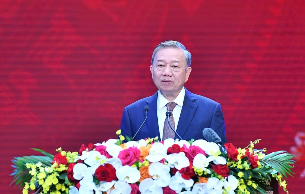 General Secretary of the Central Committee of the Communist Party of Vietnam To Lam. Photo: BCA