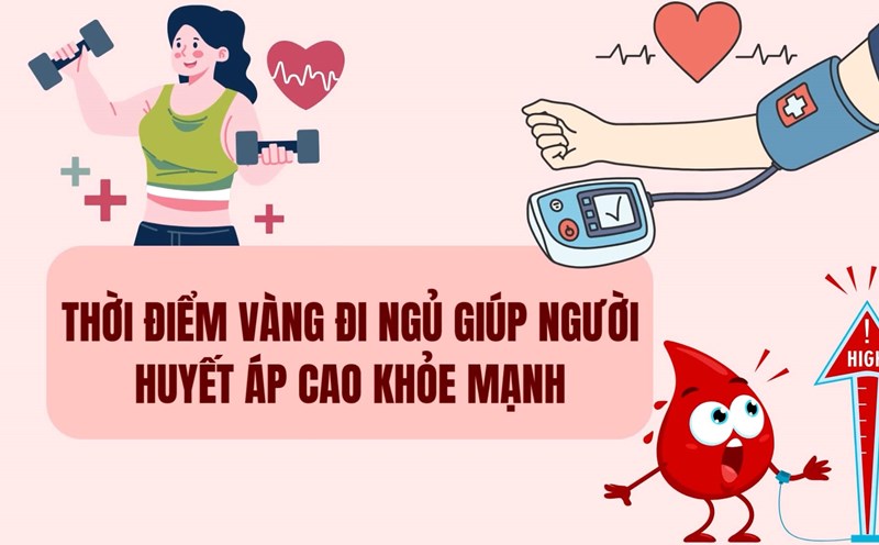 The golden time to go to bed helps people with high blood pressure stay healthy