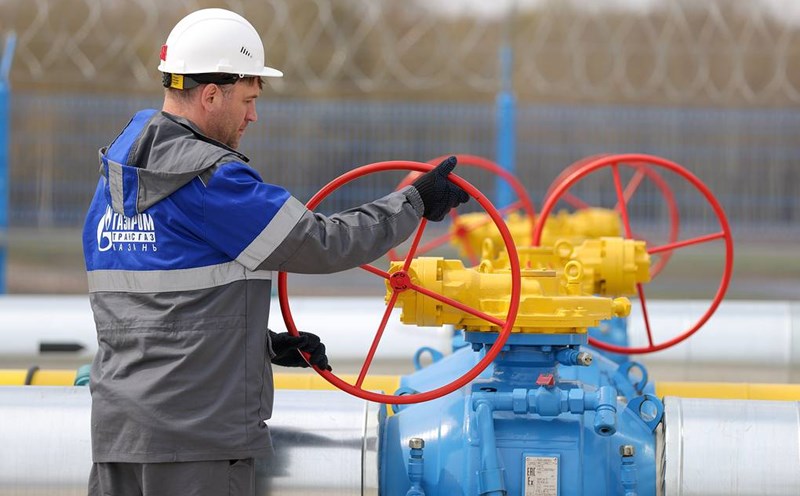 A Russian gas facility. Photo: TASS