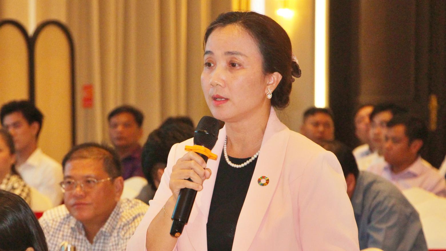 Nhieu y kien phat bieu tai hoi thao deu cho rang du lich Ca Mau dang dung truoc co hoi phat trien moi. Anh: Nhat Ho