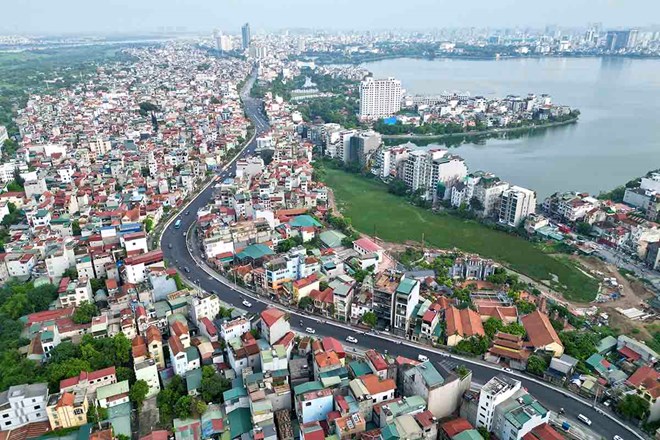 A corner of Tay Ho district, Hanoi. Photo: Nguyen Chanh
