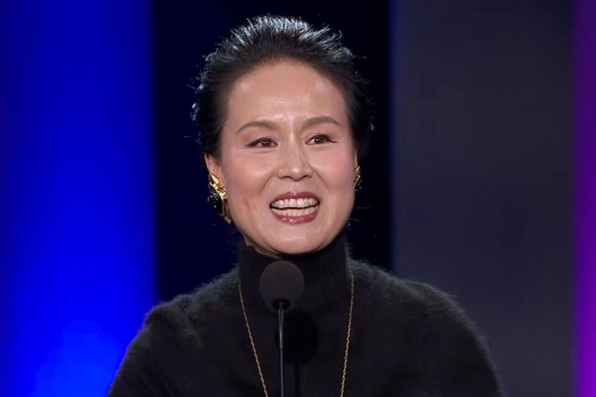 Actress Trieu Tieu Hong. Photo: cut from video