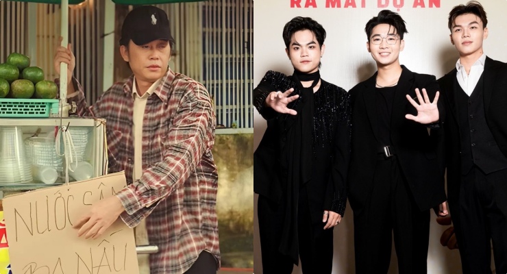 Hoai Linh apoya a las jovenes estrellas. Foto: Productor.