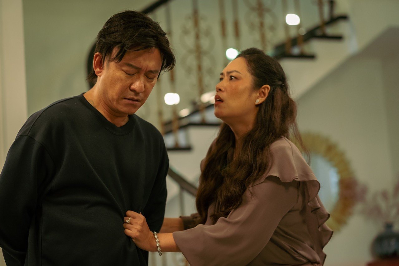 Ha Phuong y Tuan Hung combinan. Foto: Equipo de filmacion.