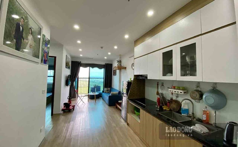 Un apartamento en el proyecto de vivienda social Lan Hung (barrio de Thuan Thanh Bac Ninh). Foto: Tran Tuan