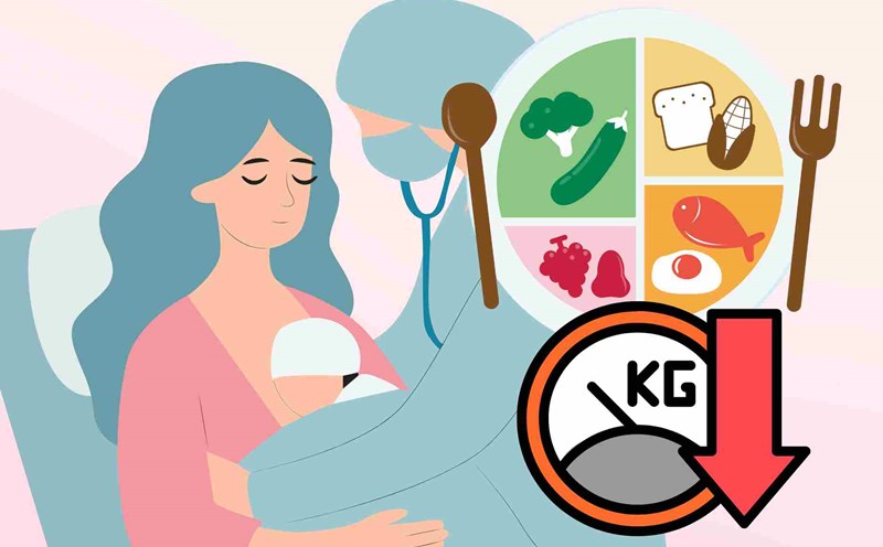 3 eating principles to help postpartum women regain their figure effectively