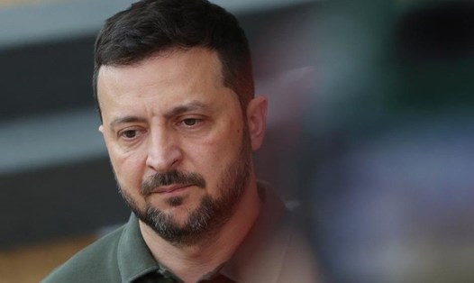 Tổng thống Ukraina Volodymyr Zelensky. Ảnh: Xinhua