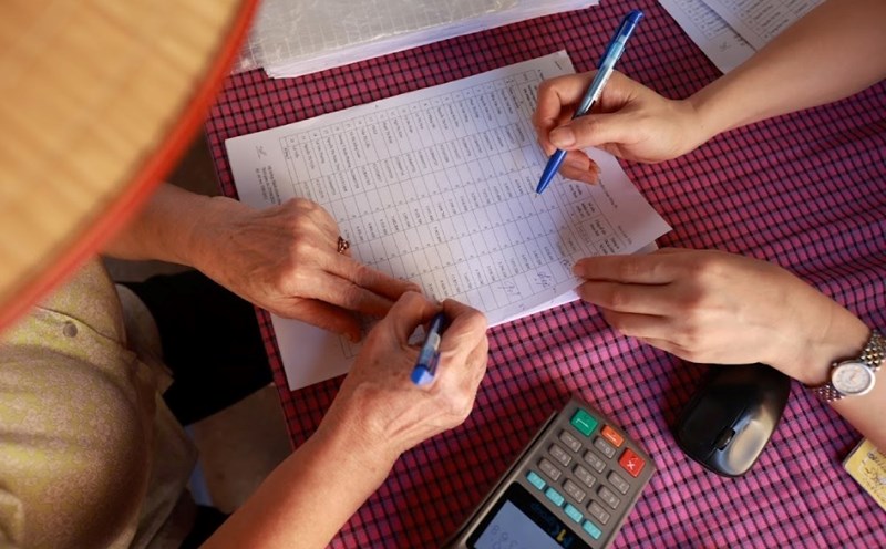 The pension procedures for compulsory social insurance participants are regulated in Decision 863/QD-BNV. Photo: Hai Nguyen