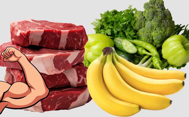 Supplementing breakfast properly can help strengthen muscles. Graphics: Ha May