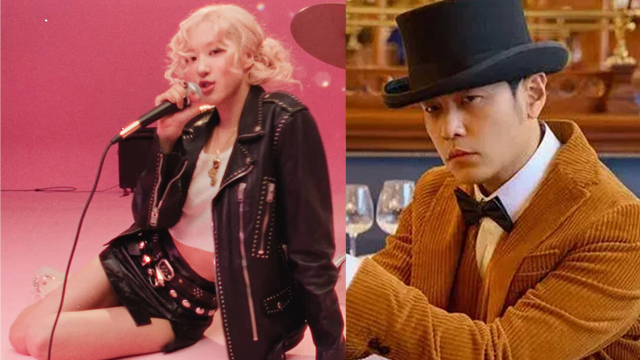 Rose (Blackpink) and Chau Kiet Luan. Photo: MV "APT." and the MV "Greatest Works of Art"