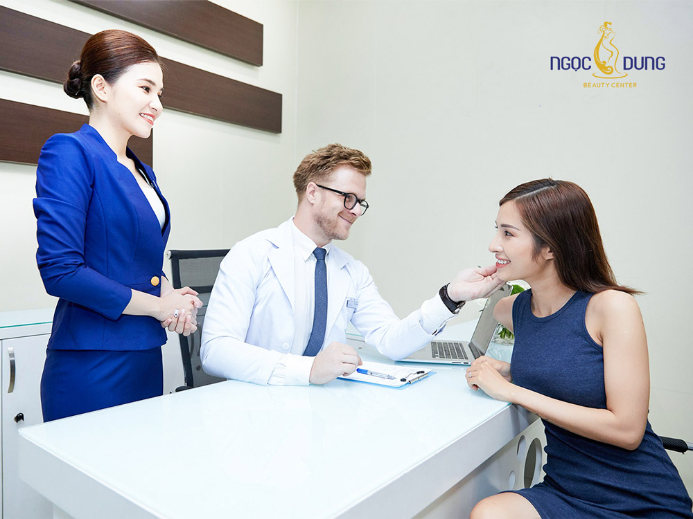 Ngoc Dung Beauty salon system pioneers in applying AI technology and in-depth treatments for endogenous melasma. Photo: Provided by the enterprise