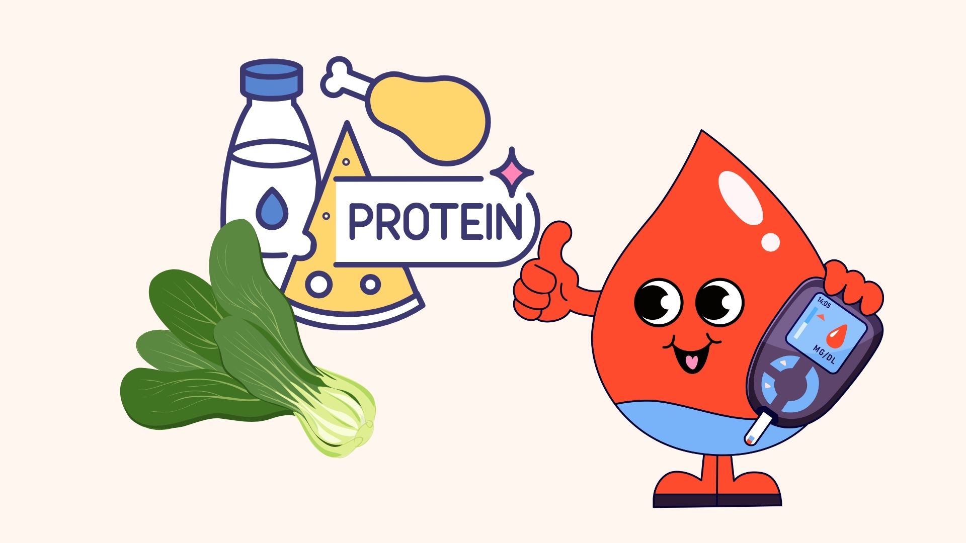 Eat in the right order to control blood sugar. Graphics: Linh Dan