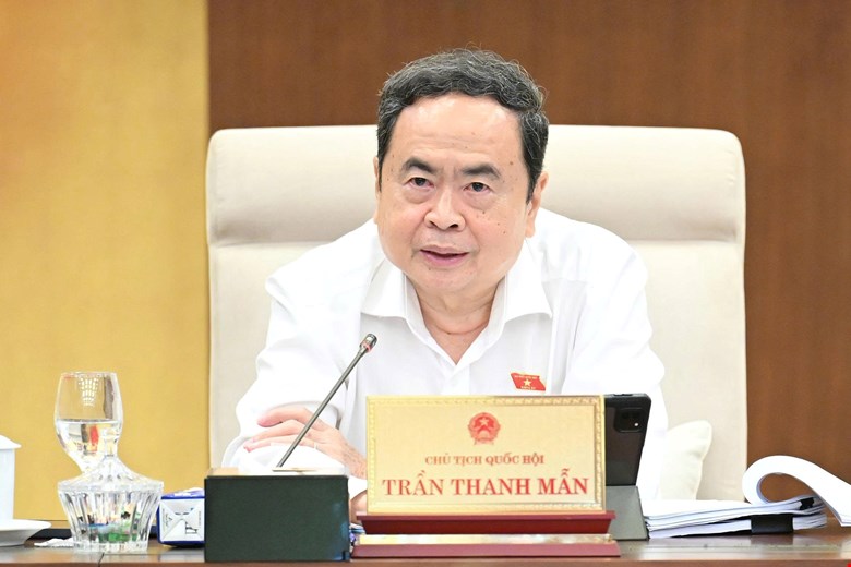 Politburo member and National Assembly Chairman Tran Thanh Man. Photo: Quochoi.vn