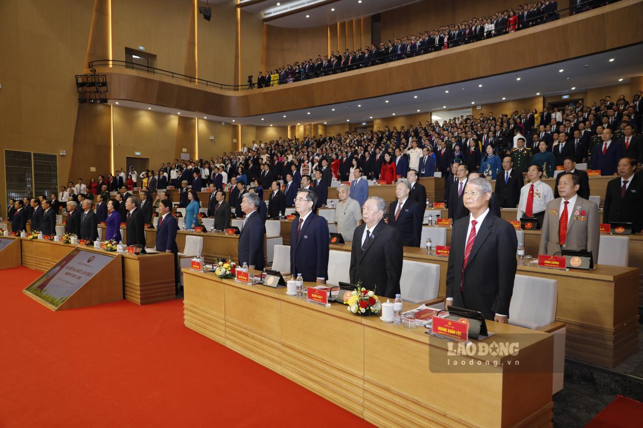 Cac dai bieu du Dai hoi.