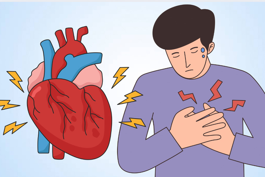 Be alert for the unrecognizable symptoms of a heart attack. Graphics: Thien Nhan