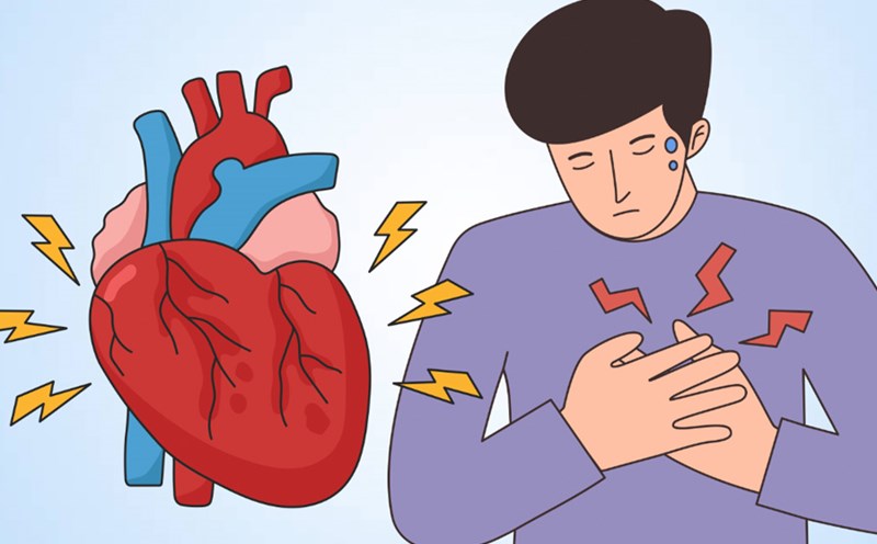Be alert for the unrecognizable symptoms of a heart attack. Graphics: Thien Nhan