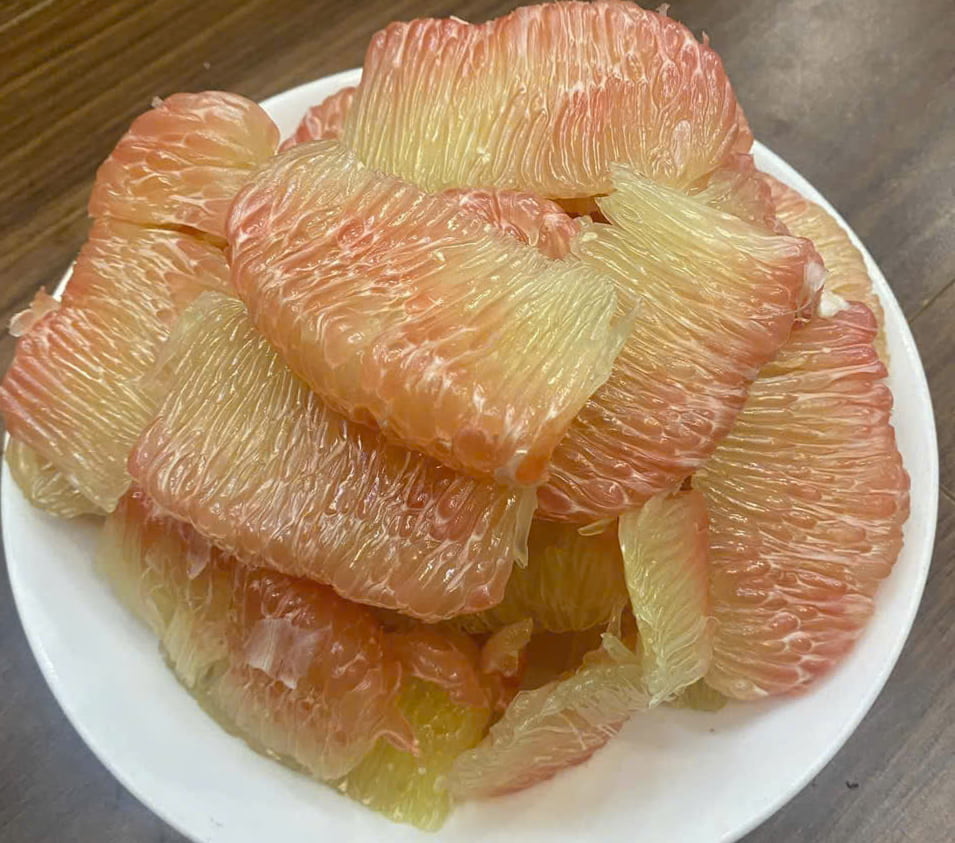 Grapefruit is a fruit that is good for liver and kidney function. Photo: Quang Minh.