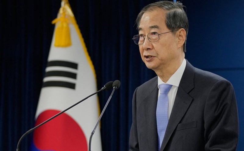 Former South Korean Prime Minister Han Duck Soo. Photo: AFP