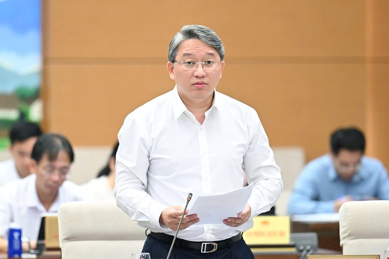 Minister of Justice Nguyen Hai Ninh. Photo: Quochoi.vn