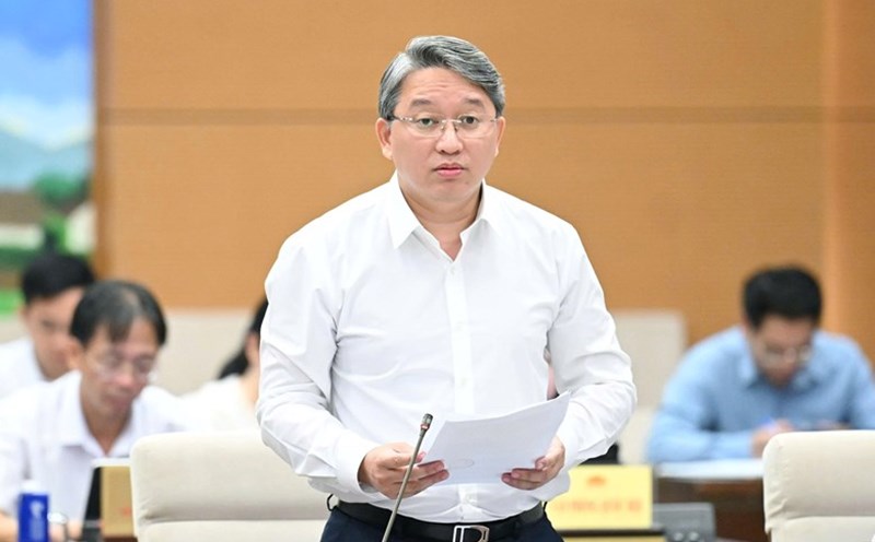 Minister of Justice Nguyen Hai Ninh. Photo: Quochoi.vn