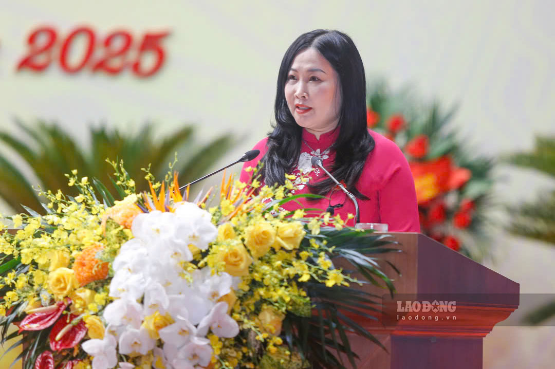 Ba Vu Thi Hien Hanh - Pho Chu tich UBND tinh Lao Cai. Anh: Van Duc