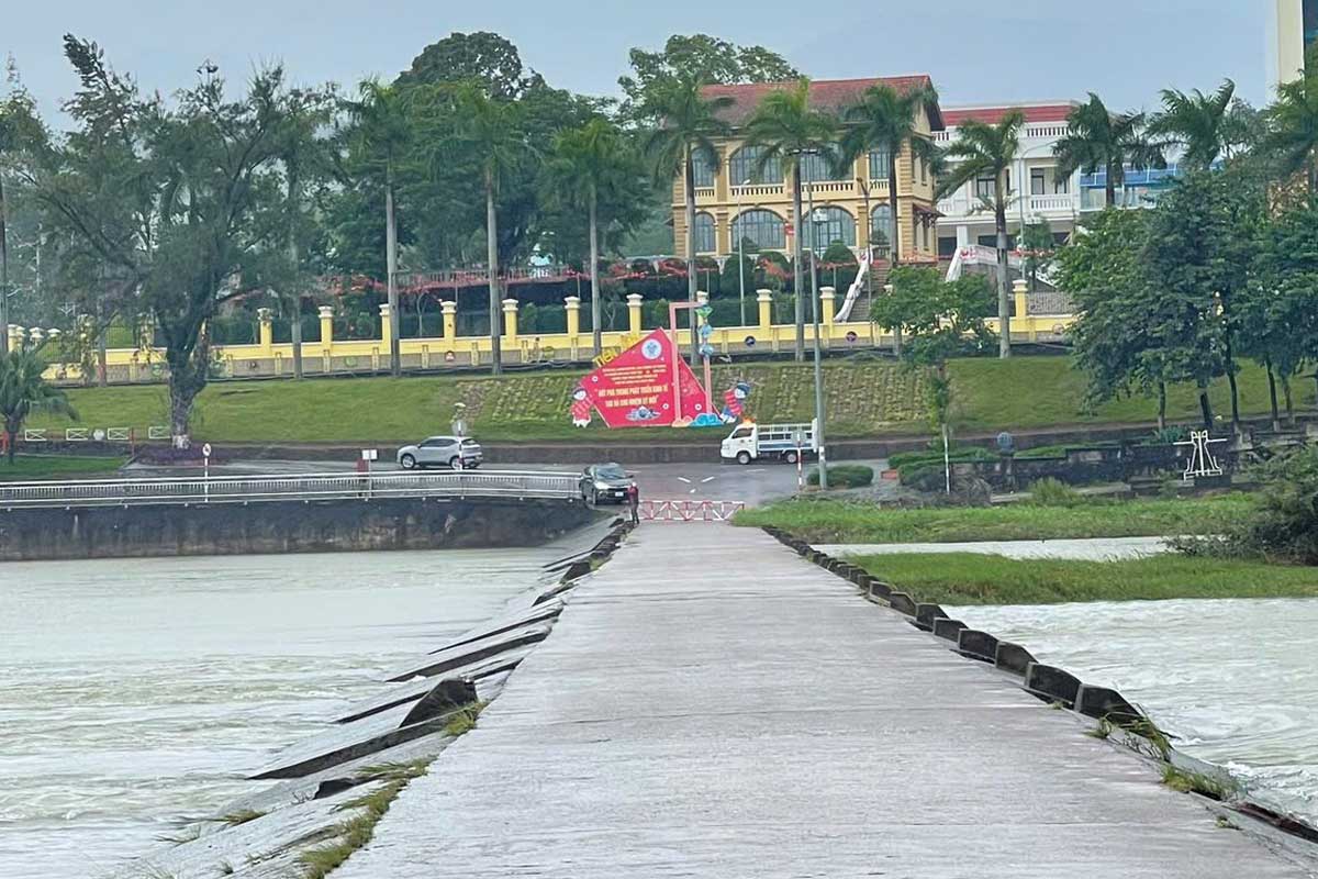 Ngam tran Tien Yen, tinh Quang Ninh. Anh: Cong TTDT Tien Yen