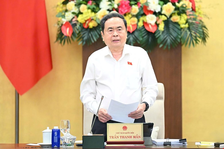 Politburo member and National Assembly Chairman Tran Thanh Man. Photo: Quochoi.vn