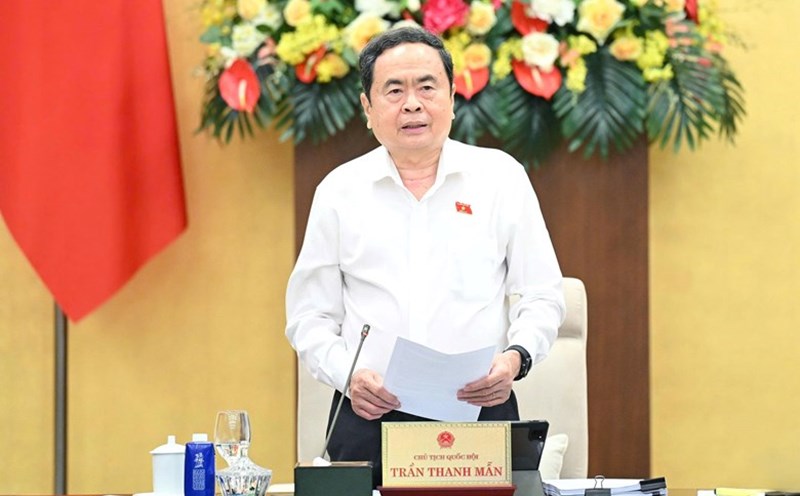 Politburo member and National Assembly Chairman Tran Thanh Man. Photo: Quochoi.vn