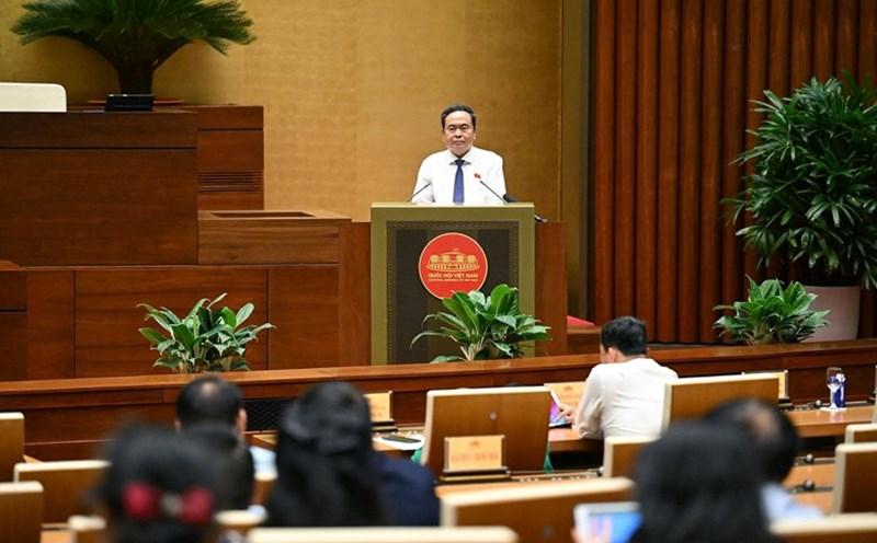 Politburo member and National Assembly Chairman Tran Thanh Man. Photo: Quochoi.vn