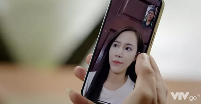 To Dung va Minh Thu dong vai vo chong trong phim “Cuoc chien khong gioi tuyen“. Anh: VFC